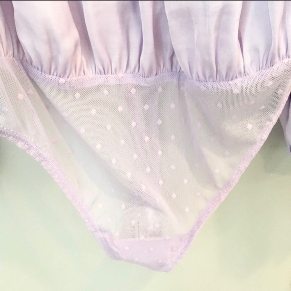 NWT Free People Another Round lavender bodysuit - Picture 14 of 16
